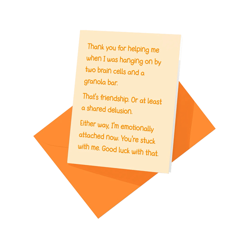 Stuck With Me Card