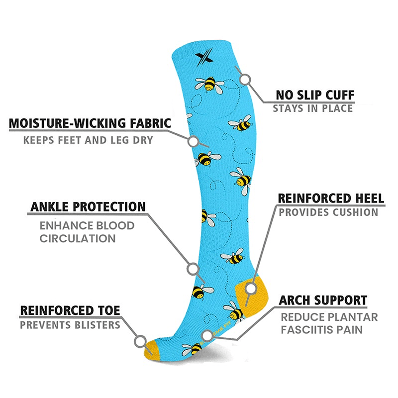 Express Yourself Compression Socks (3 Pack)