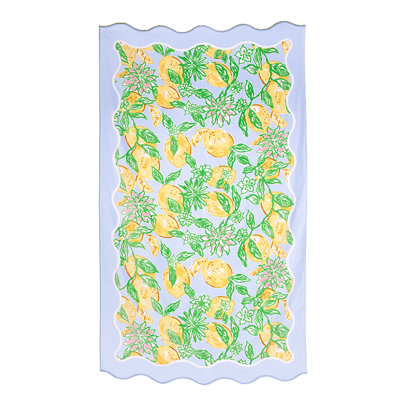 Scalloped Beach Towel