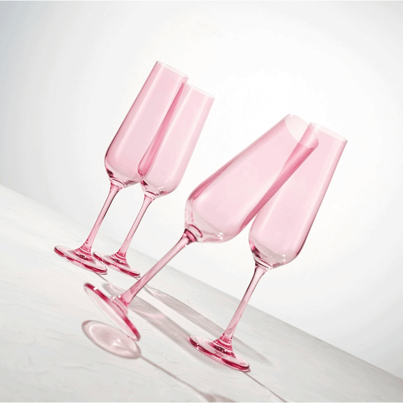 Sheer Flute Glasses