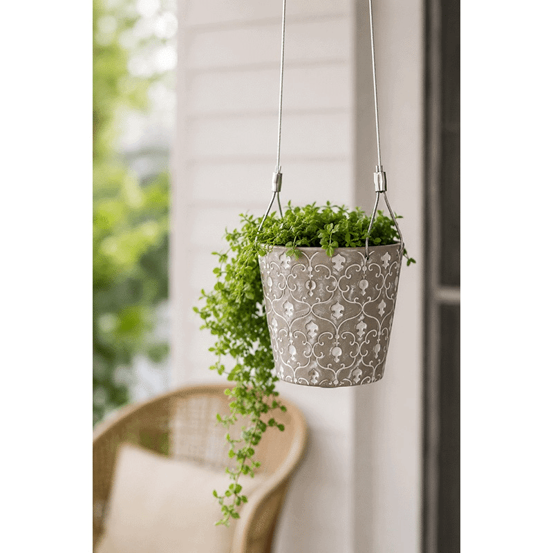 Carthage Cement Decorative Planter