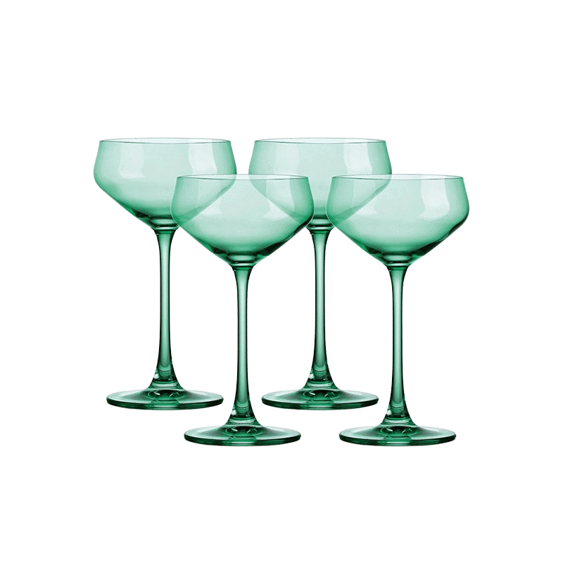 Sheer Coupe Glasses