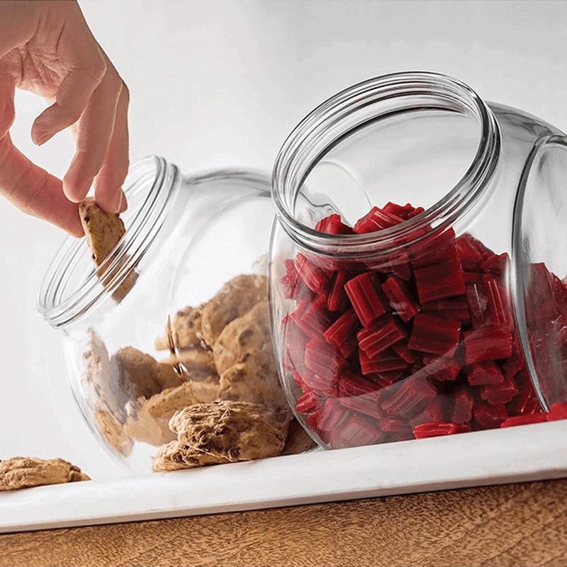 Glass Cookie Jar