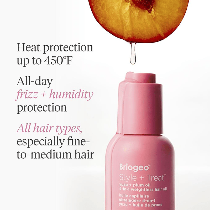 Style + Treat™ Yuzu + Plum Oil 4-in-1 Weightless Hair Oil