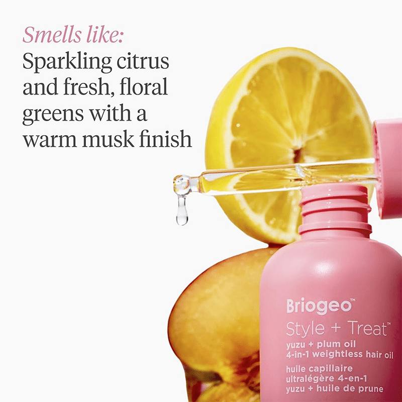 Style + Treat™ Yuzu + Plum Oil 4-in-1 Weightless Hair Oil