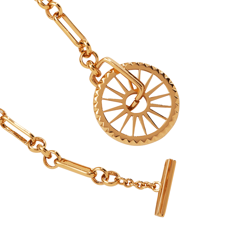 MOP Starburst Toggle Bracelet