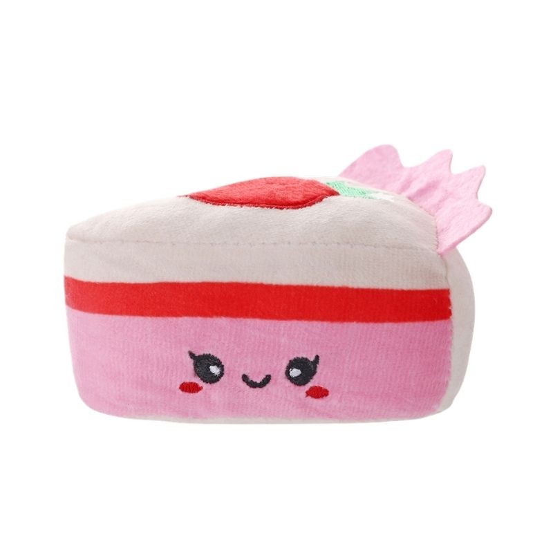 Kitten Party Strawberry Cake Cat Toy