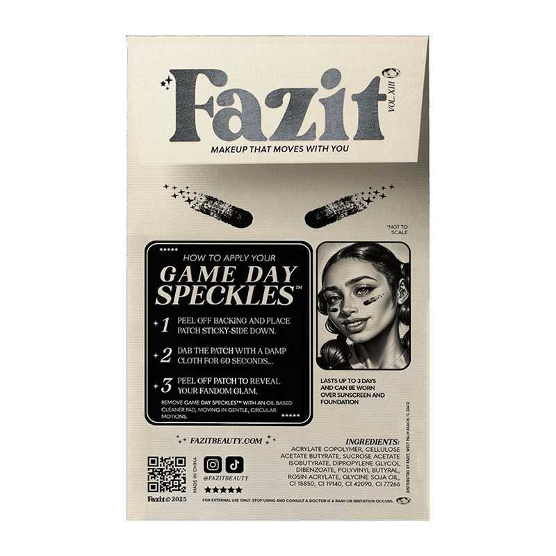 Game Day Makeup Patch