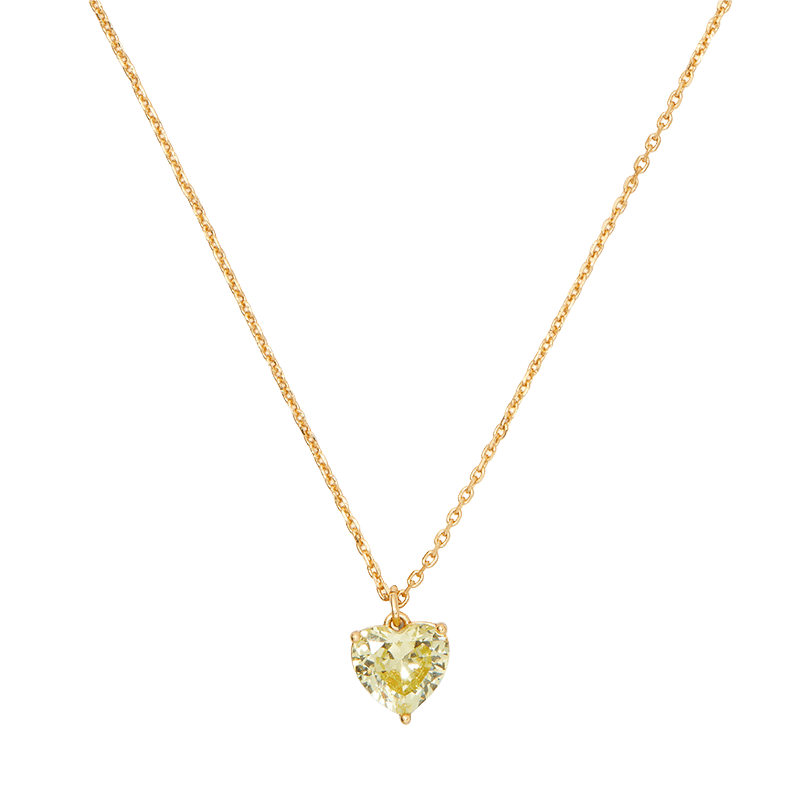 My Love august heart pendant
