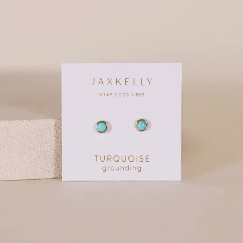 Turquoise Simple Stud Earrings