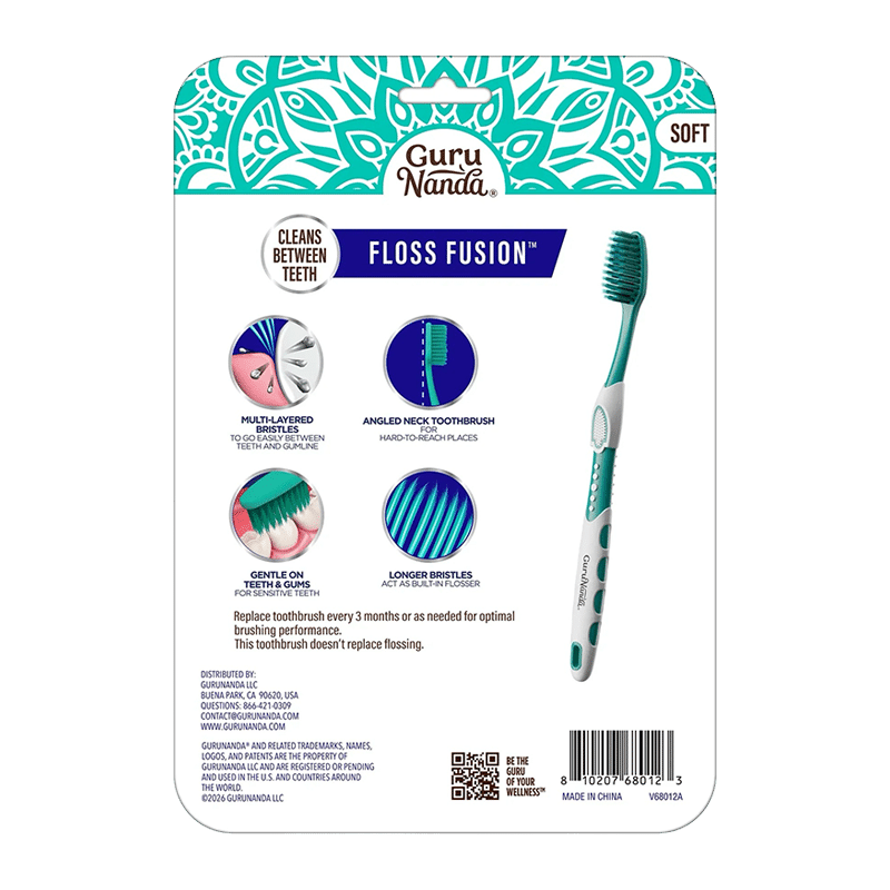 Floss Fusion Toothbrush 8PK