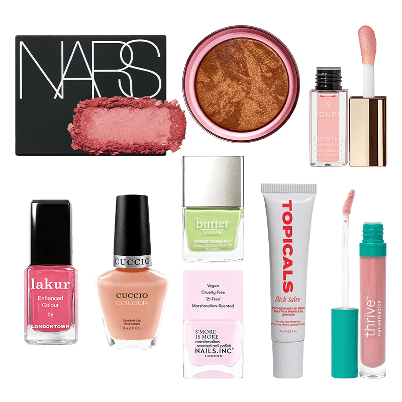 Summer Glow Makeup & Nails Mega Bundle