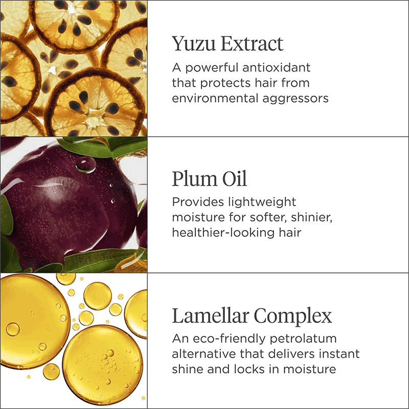Style + Treat™ Yuzu + Plum Oil 4-in-1 Weightless Hair Oil