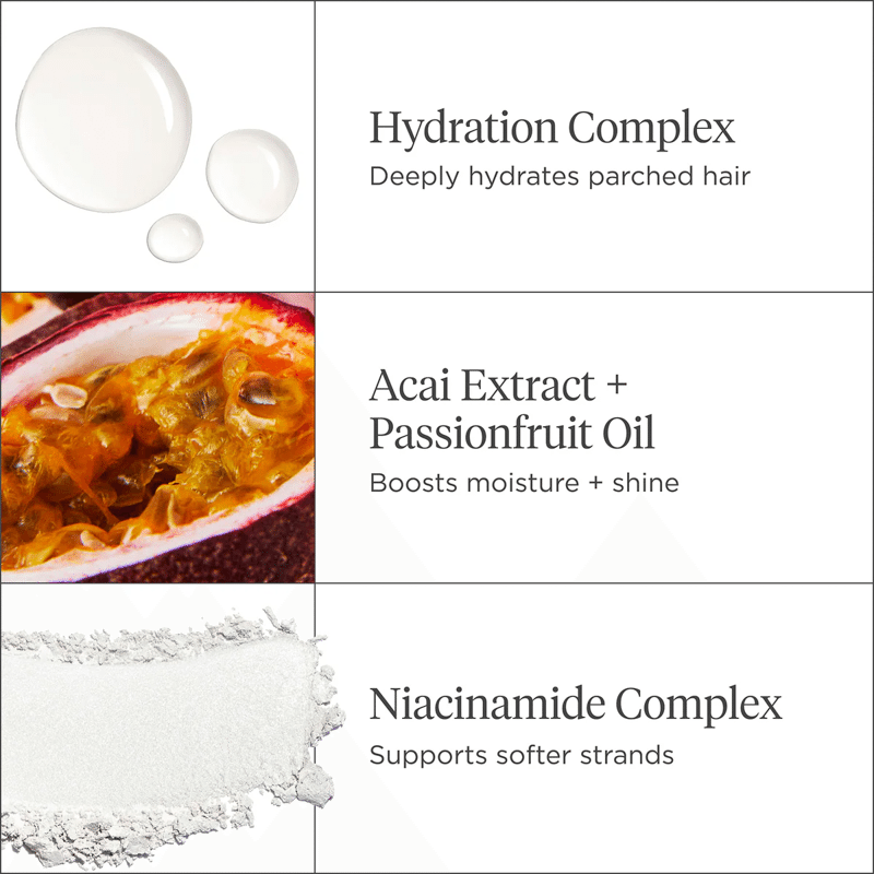 Acai + Passionfruit Lightweight Hydration Hair Mask