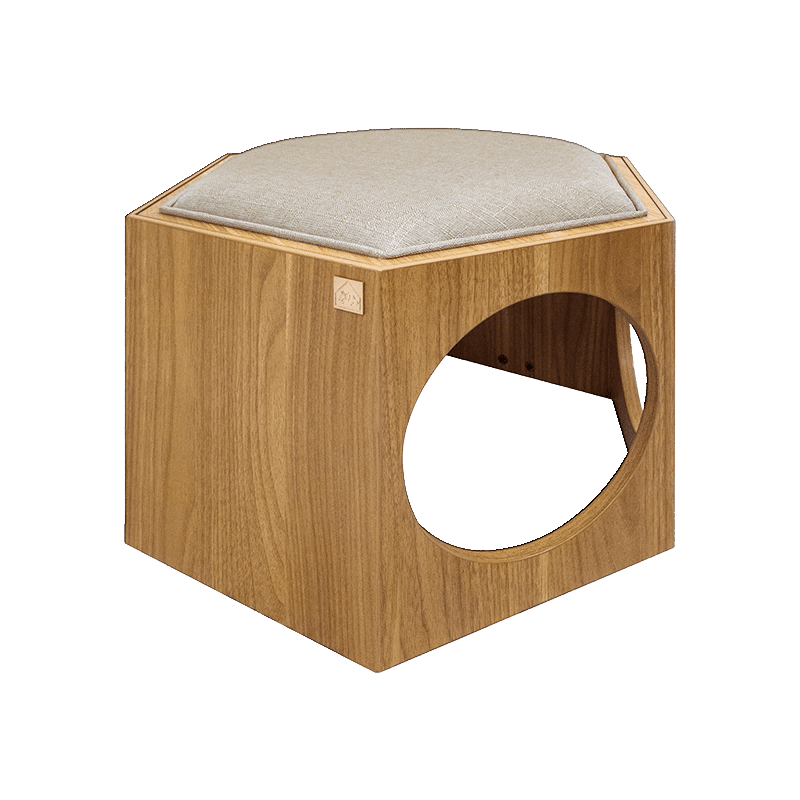 Suki Cat Stool & Shelf
