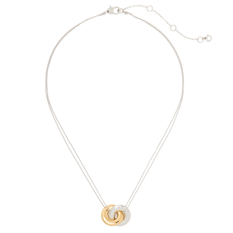 Interlock Pendant Necklace