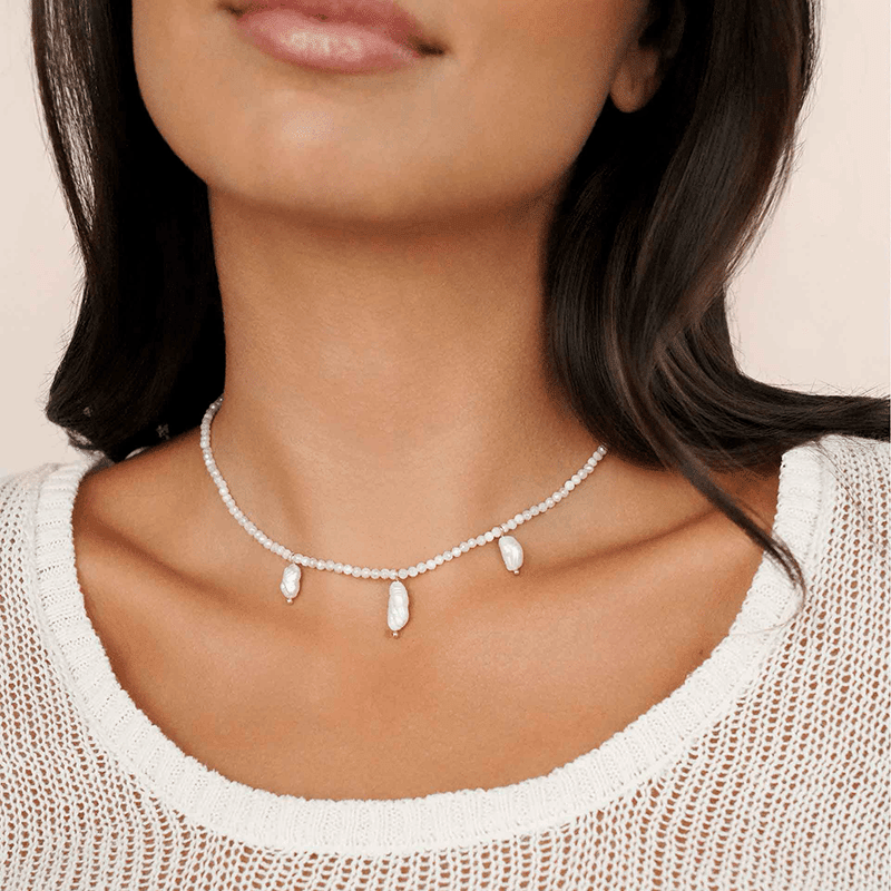 Ibiza Beaded Choker Necklace