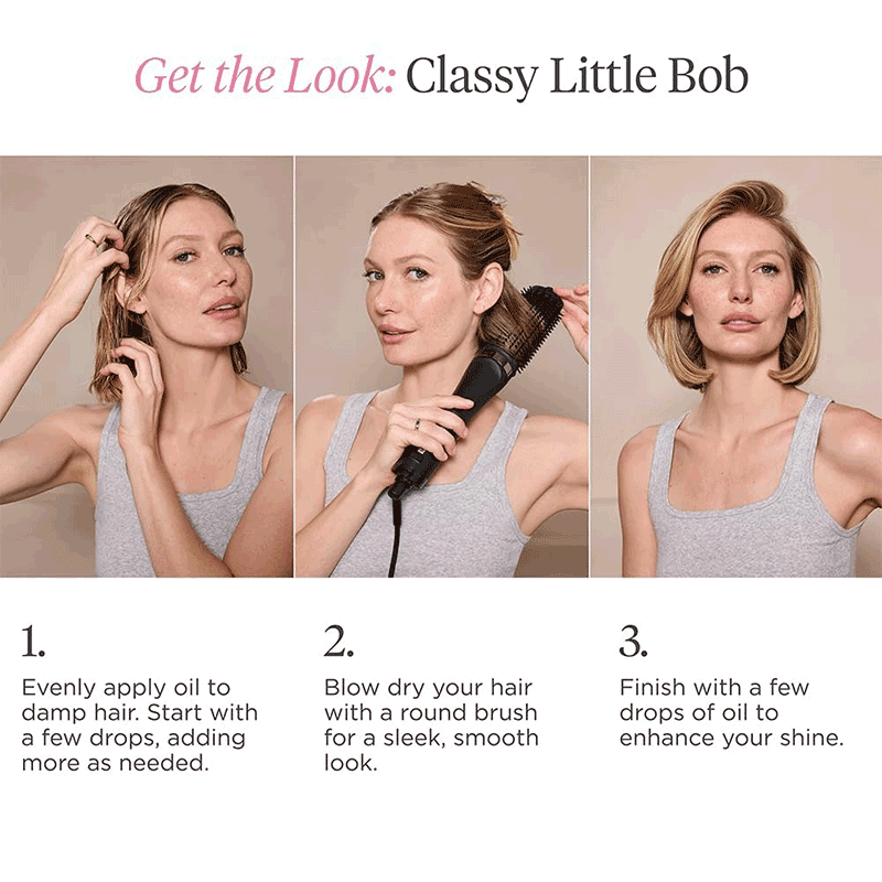 Style + Treat™ Yuzu + Plum Oil 4-in-1 Weightless Hair Oil