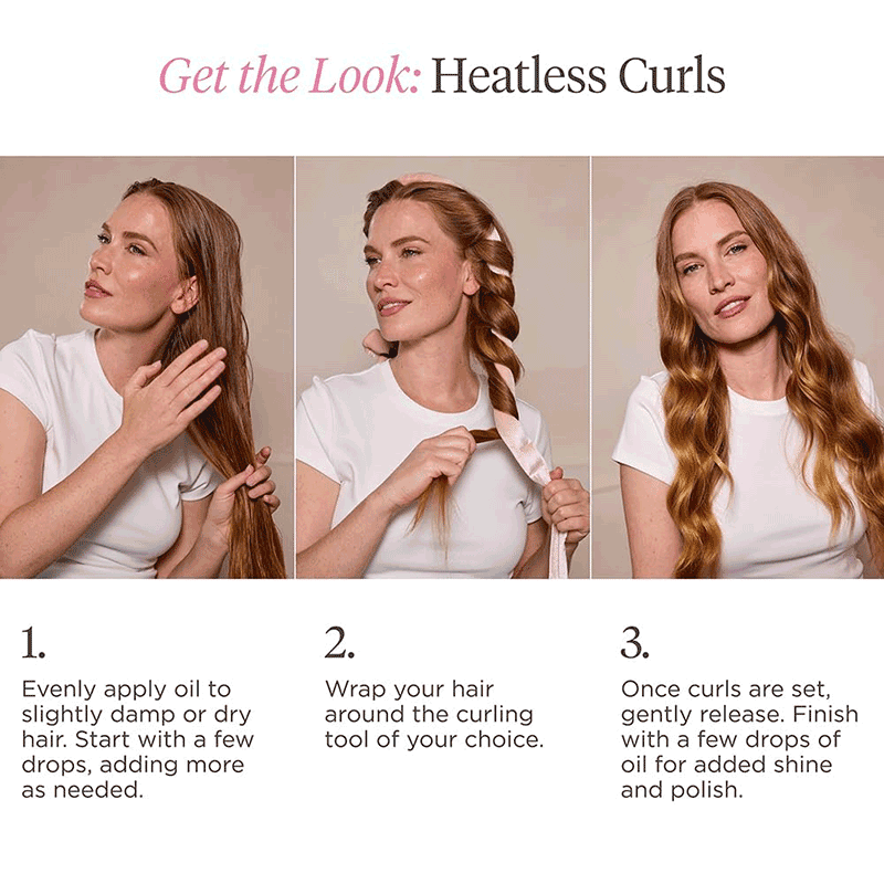 Style + Treat™ Yuzu + Plum Oil 4-in-1 Weightless Hair Oil