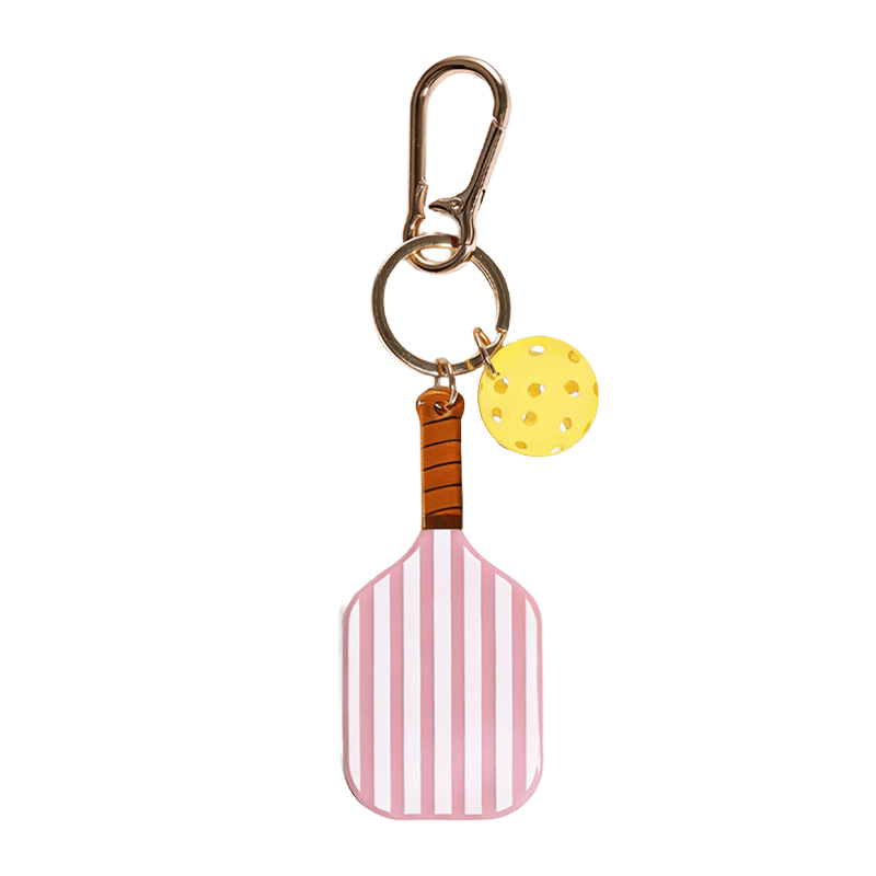 Pickleball Bag Charm Key Chain