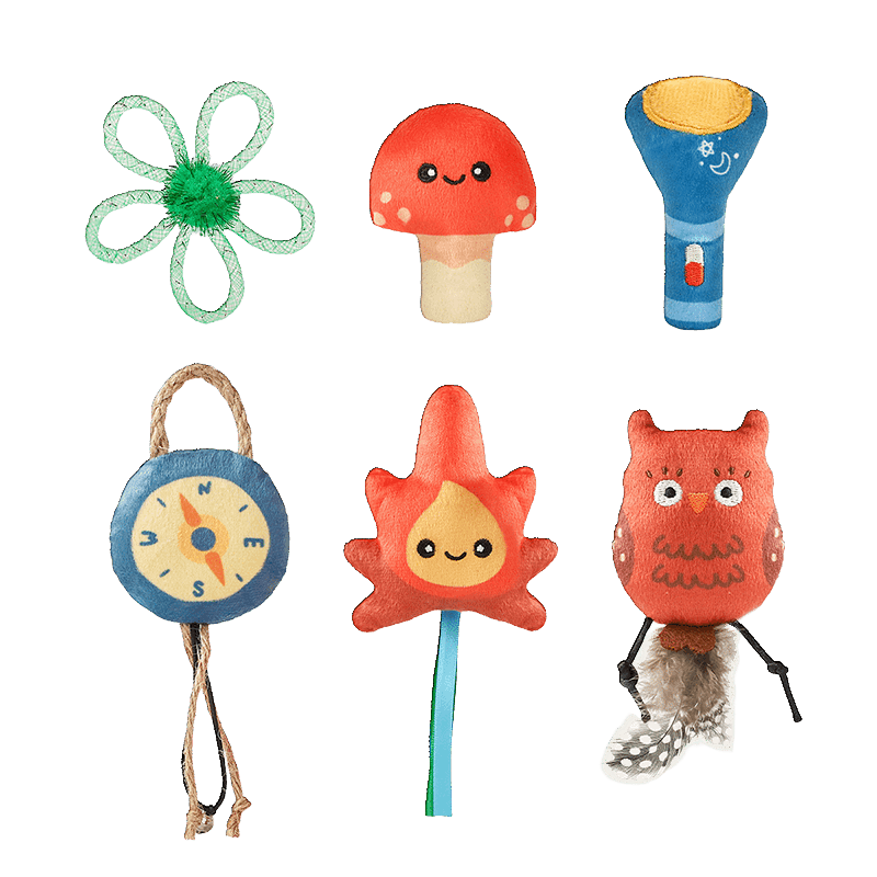 Meow Camps Cat Toy Set