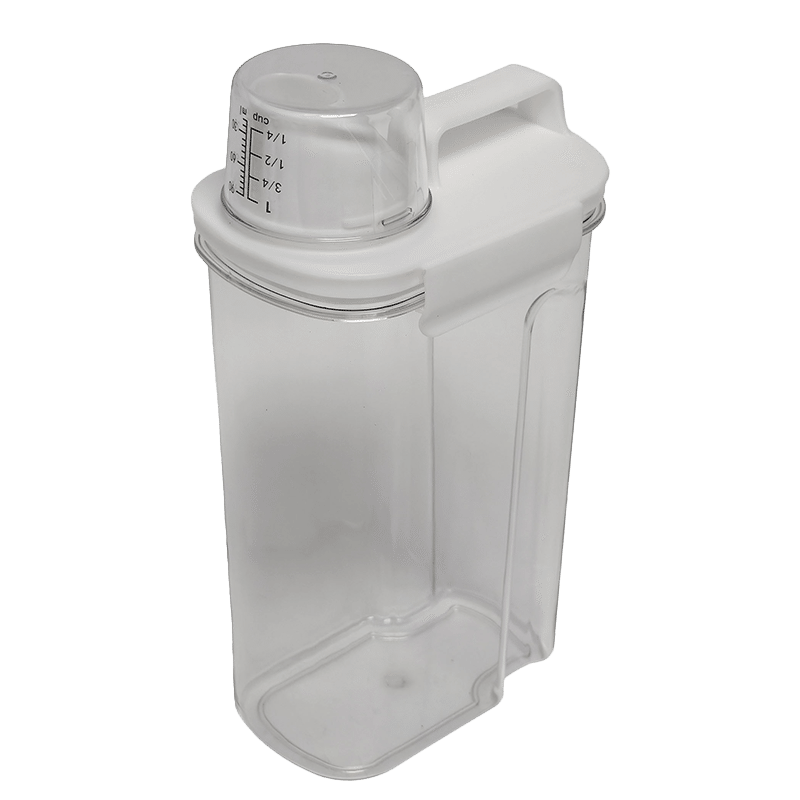 Food Storage Container with Measuring Cup Cap