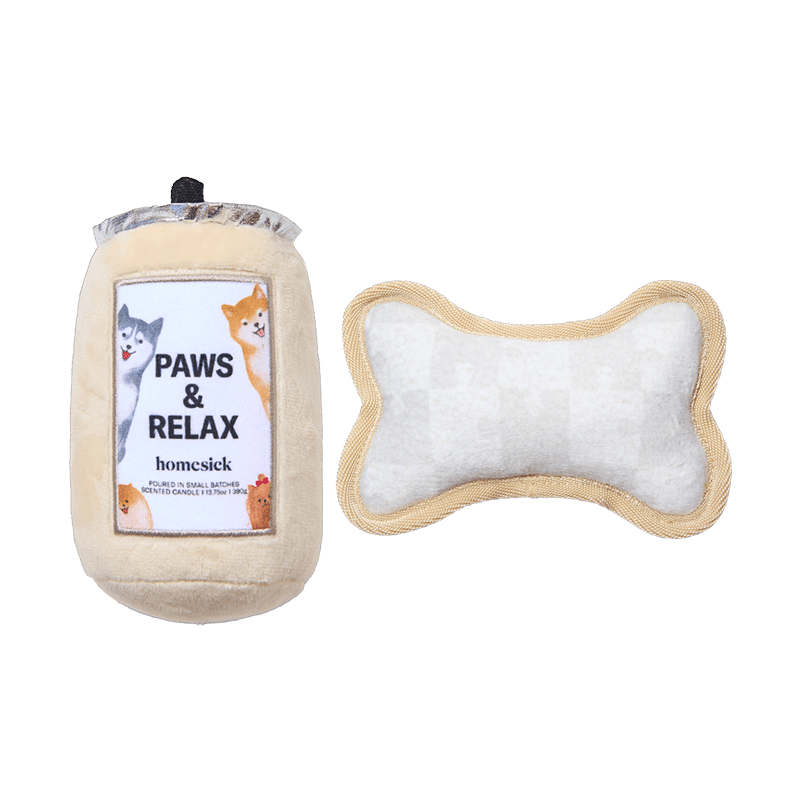 Cozy Dog Toy Duo - S/M