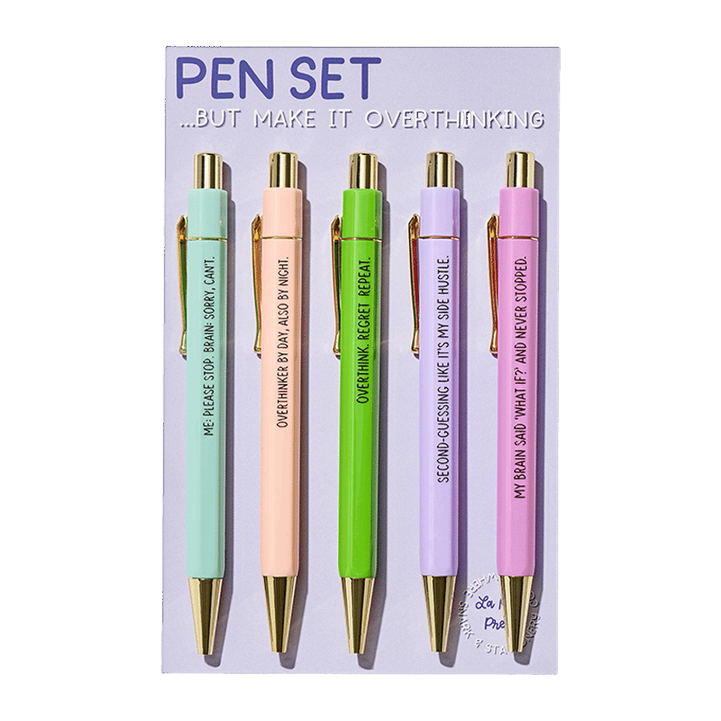 Overthingking Pens
