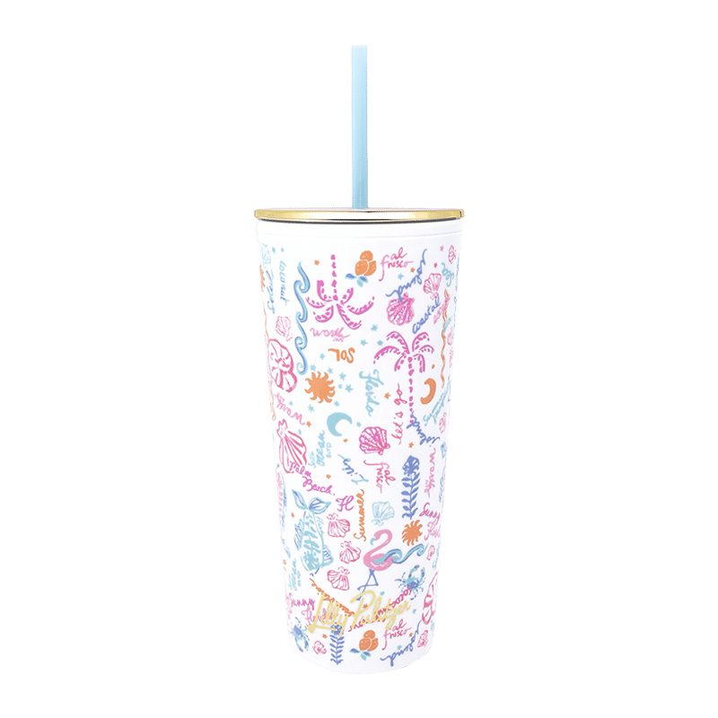 Tumbler with Straw