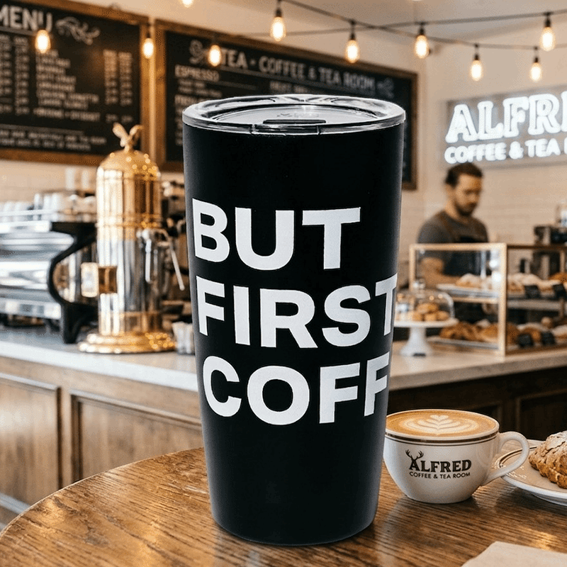 But First, Coffee Tumbler