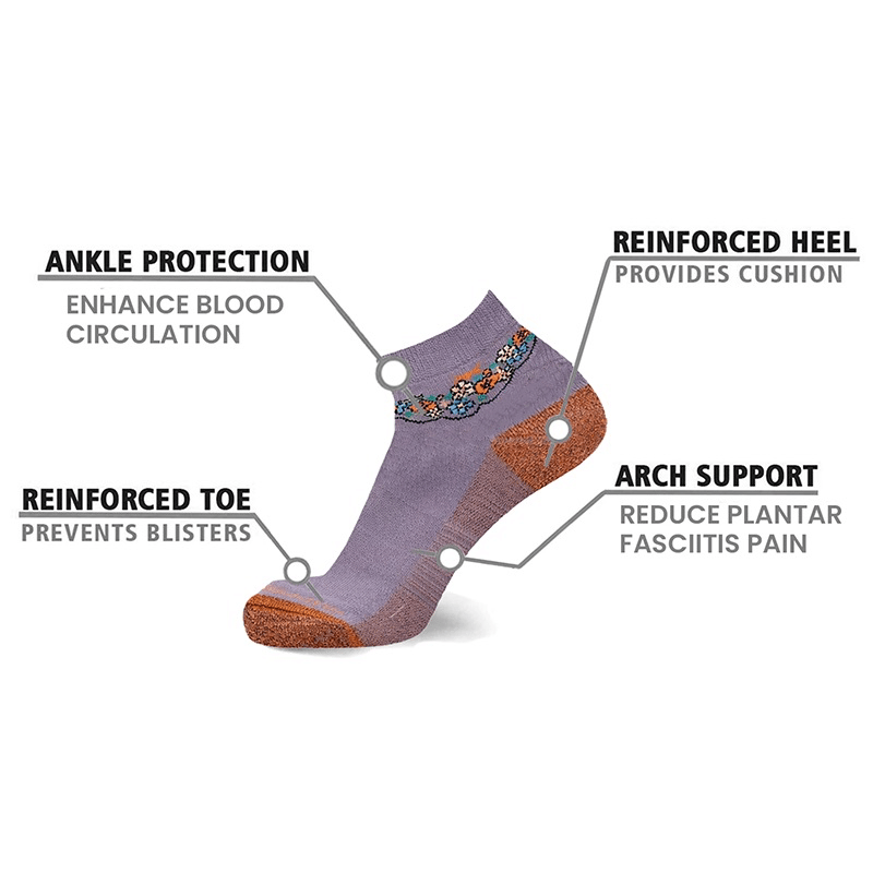 Copper Infused Ankle Compression Socks (3 Pack)