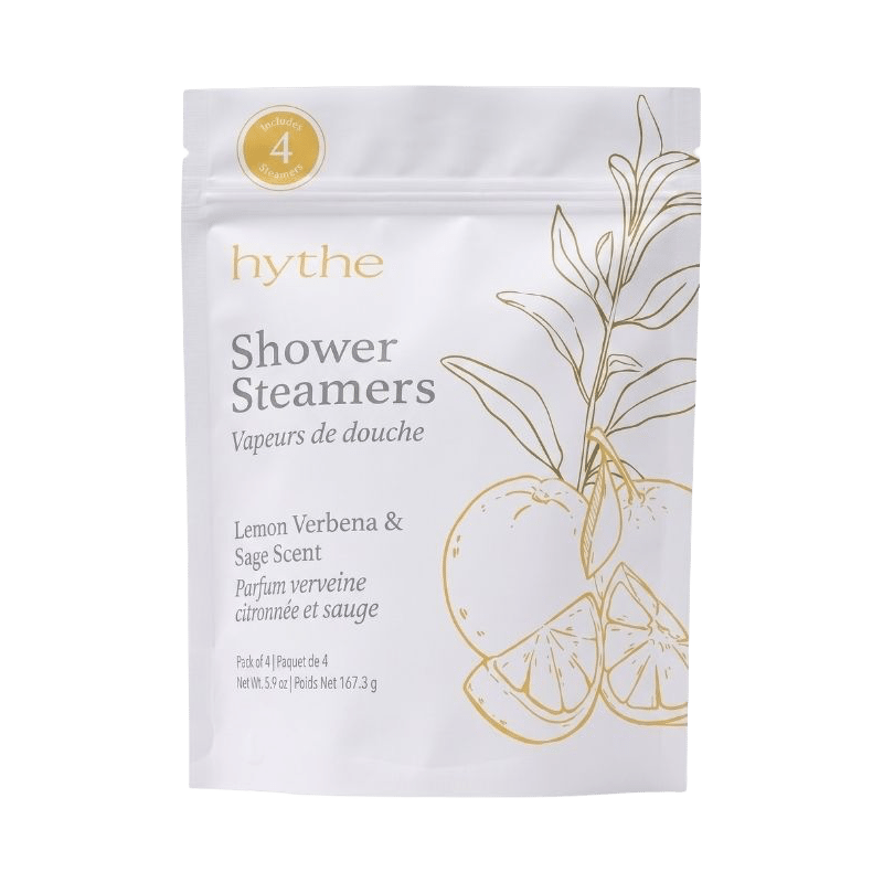 Lemon Verbena and Sage Shower Steamers 4 Pack