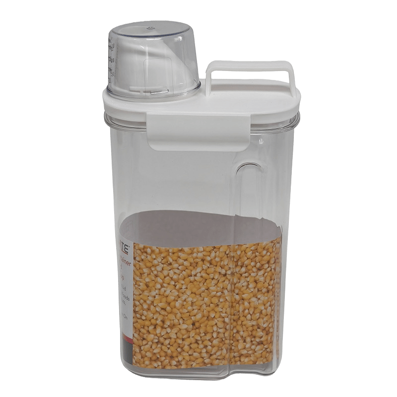 Food Storage Container with Measuring Cup Cap