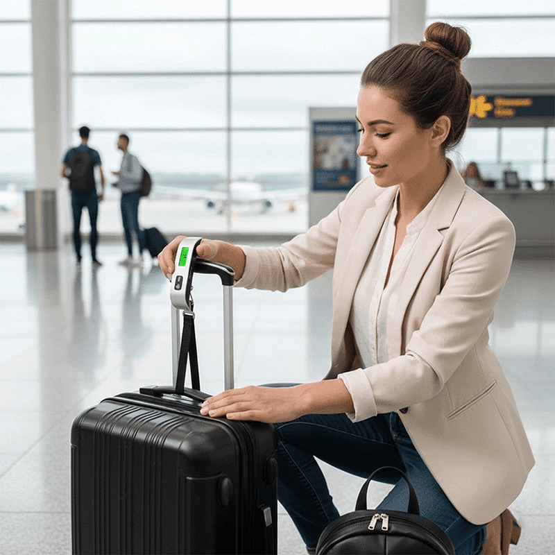 Portable Smart Digital Luggage Scale With Strap