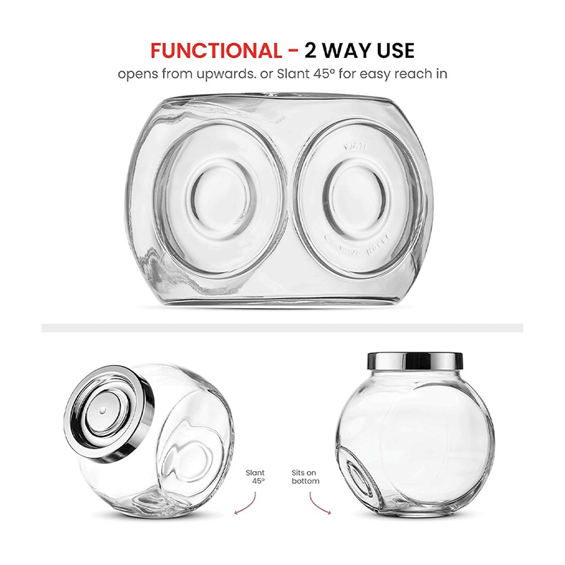 Glass Cookie Jar