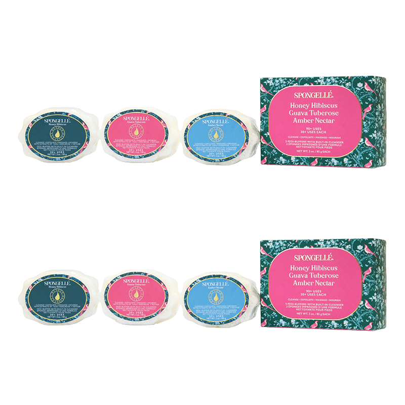 Spongellé Trio Pedi Buffers