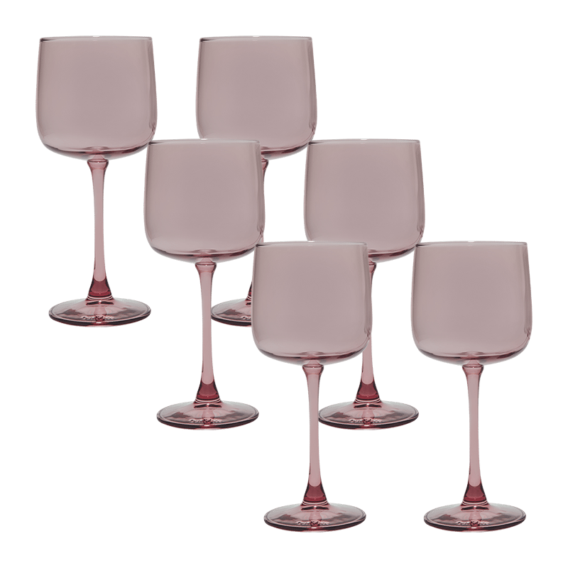 Our Place Tinted Wine Glasses (Set of 2), Solid