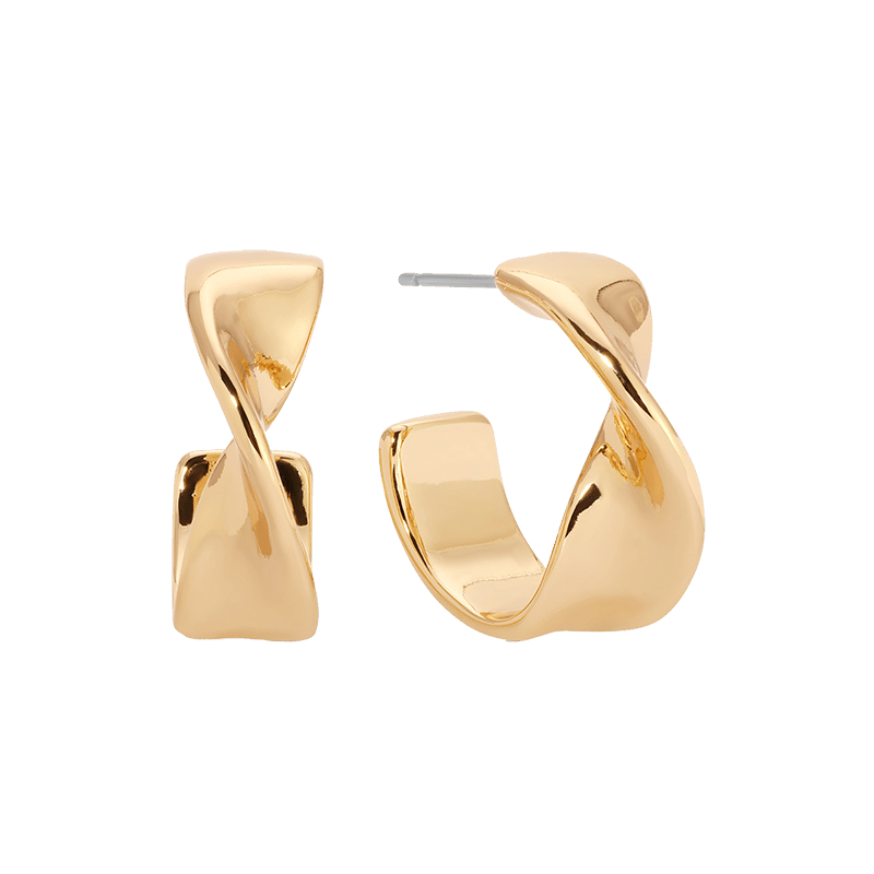 Heirloom Twist Small Hoops