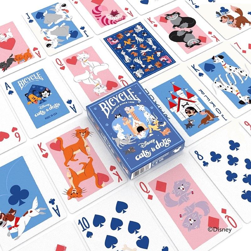 Cats & Dogs Playing Cards
