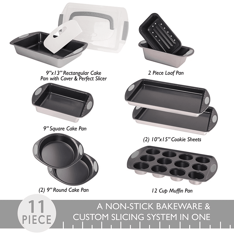 11 Piece Perfect Slice Bakeware Set