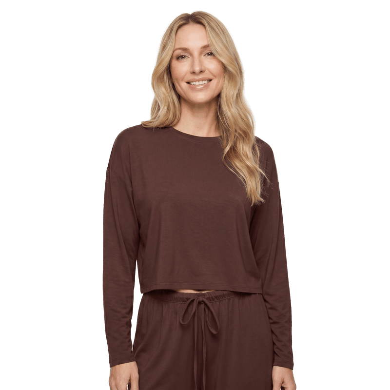 The Cloud Crop Long Sleeve Tee 