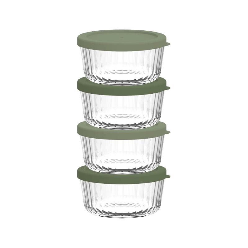 Green 8PC Round Set