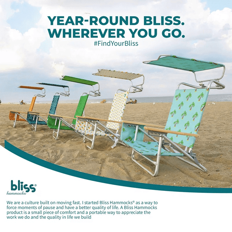 Folding Beach Chair with Canopy