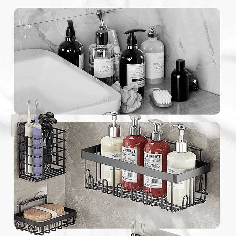 Adhesive Wire Basket Organizer