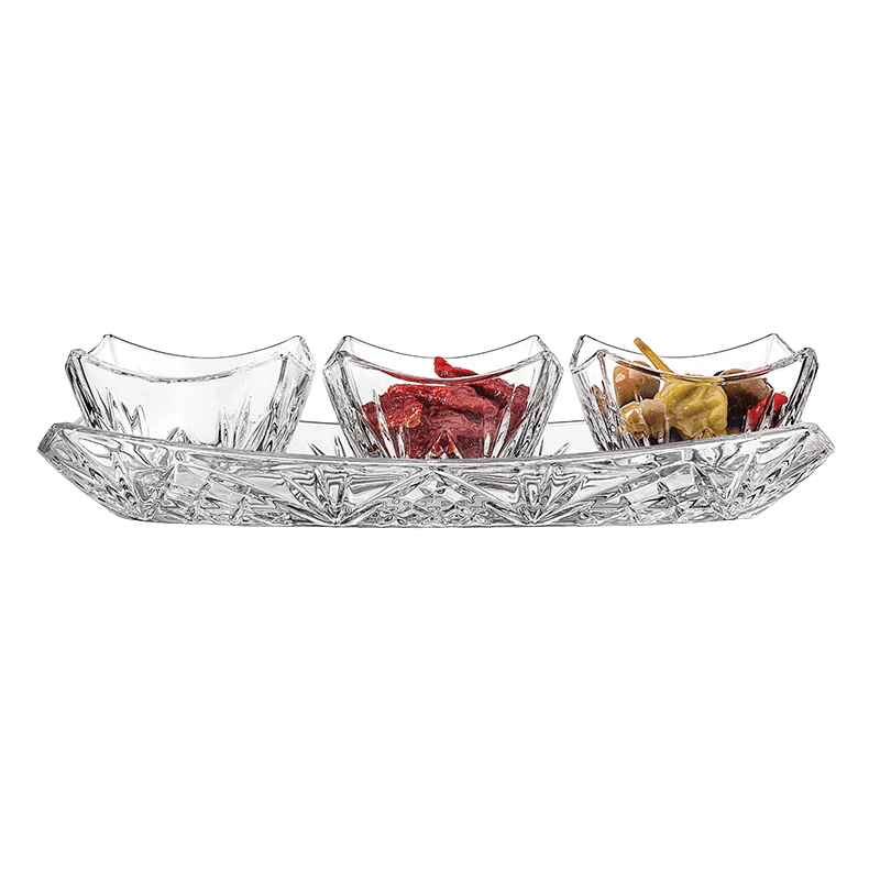 4 Piece Relish Serving Set