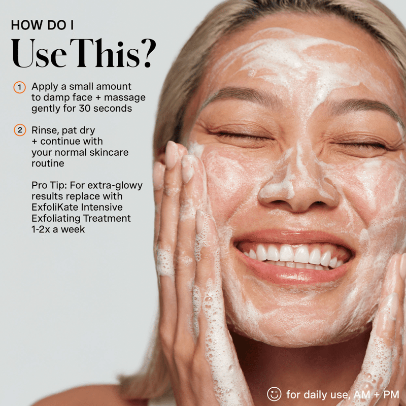 ExfoliKate® Cleanser Daily Foaming Wash