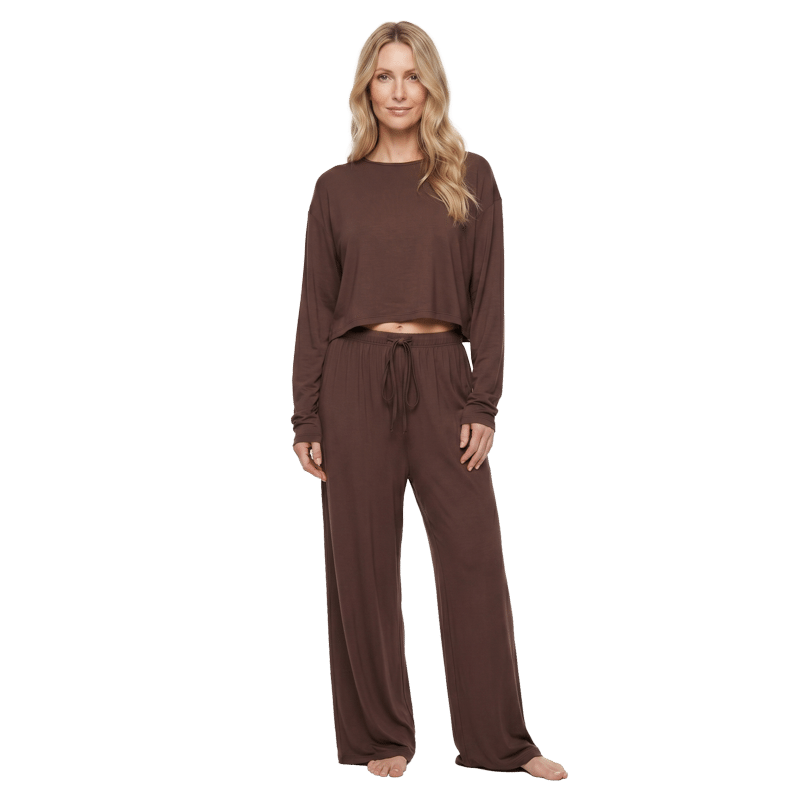 The Cloud Pant in Chocolate