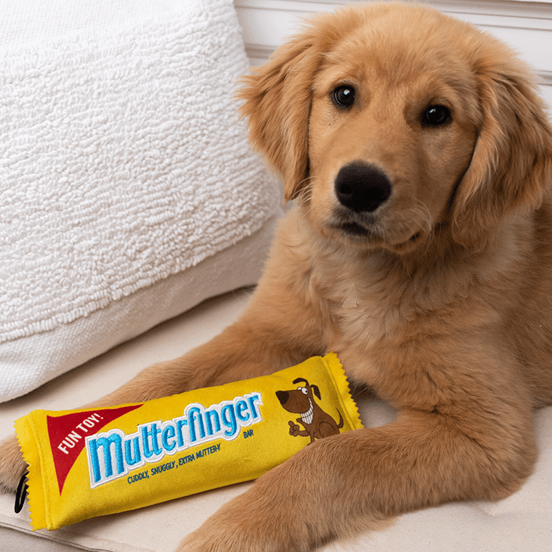 Mutterfinger Small Plush Dog Toy