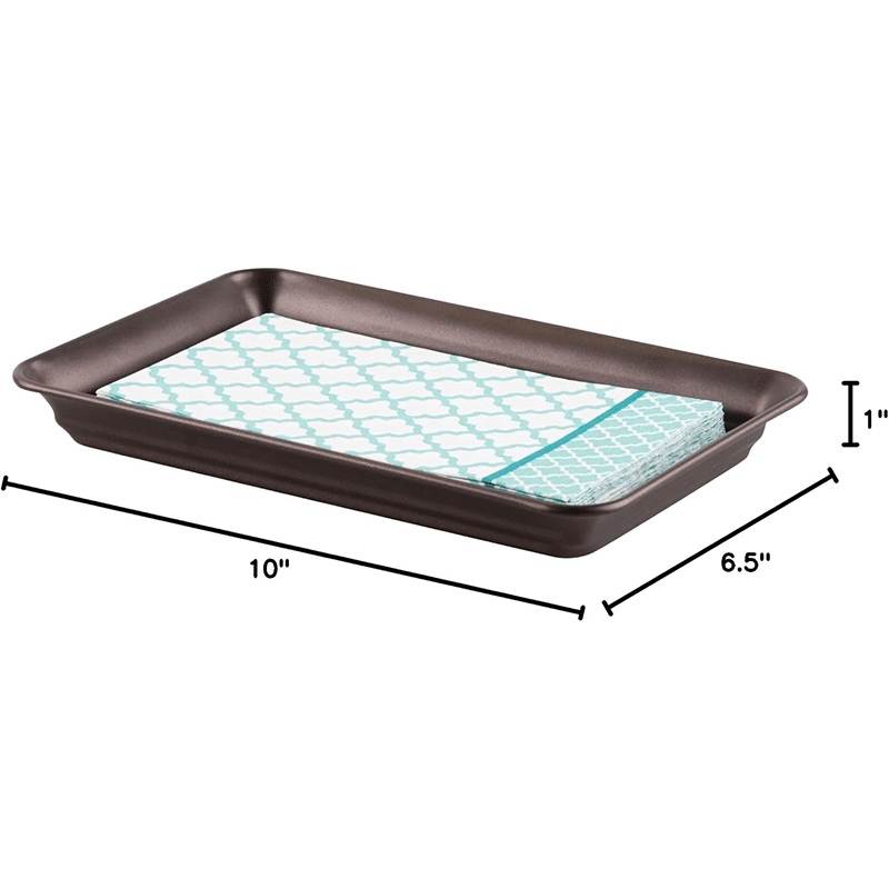 Rectangular Vanity Catchall Tray
