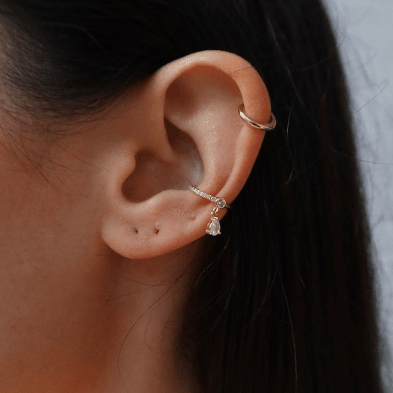 Maude Teardrop Ear Cuff